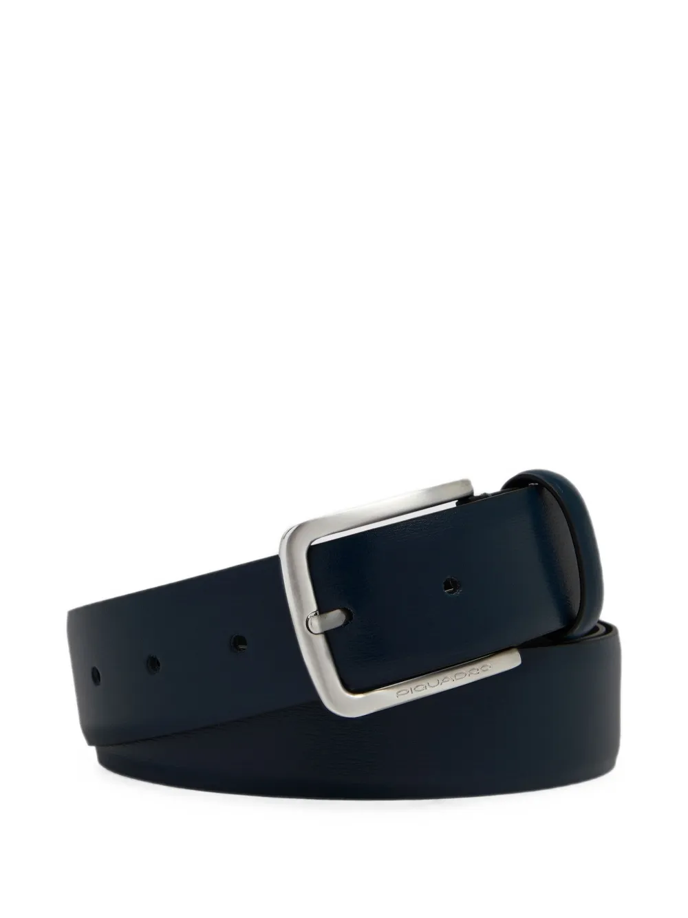 PIQUADRO logo-engraved leather belt