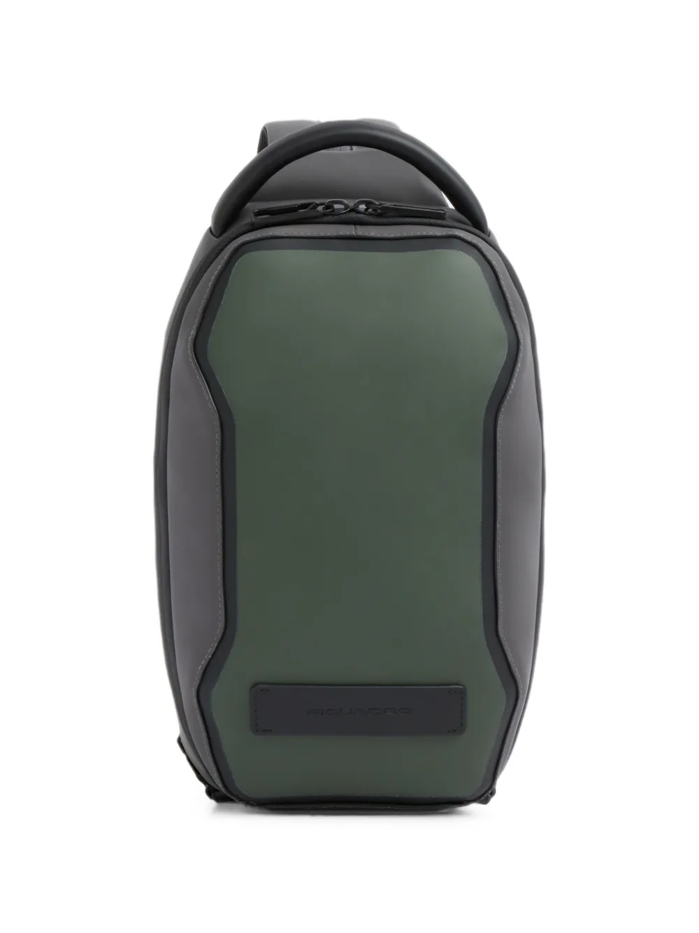 PIQUADRO Rugzak met logopatch Groen