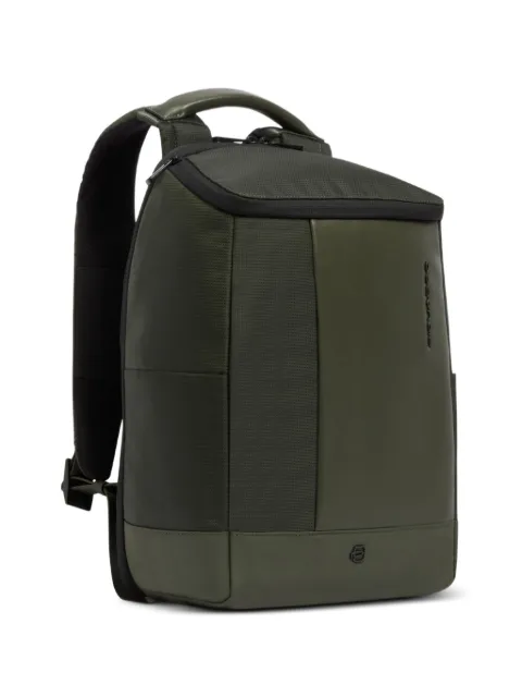 PIQUADRO Rucksack mit Logo-Schild