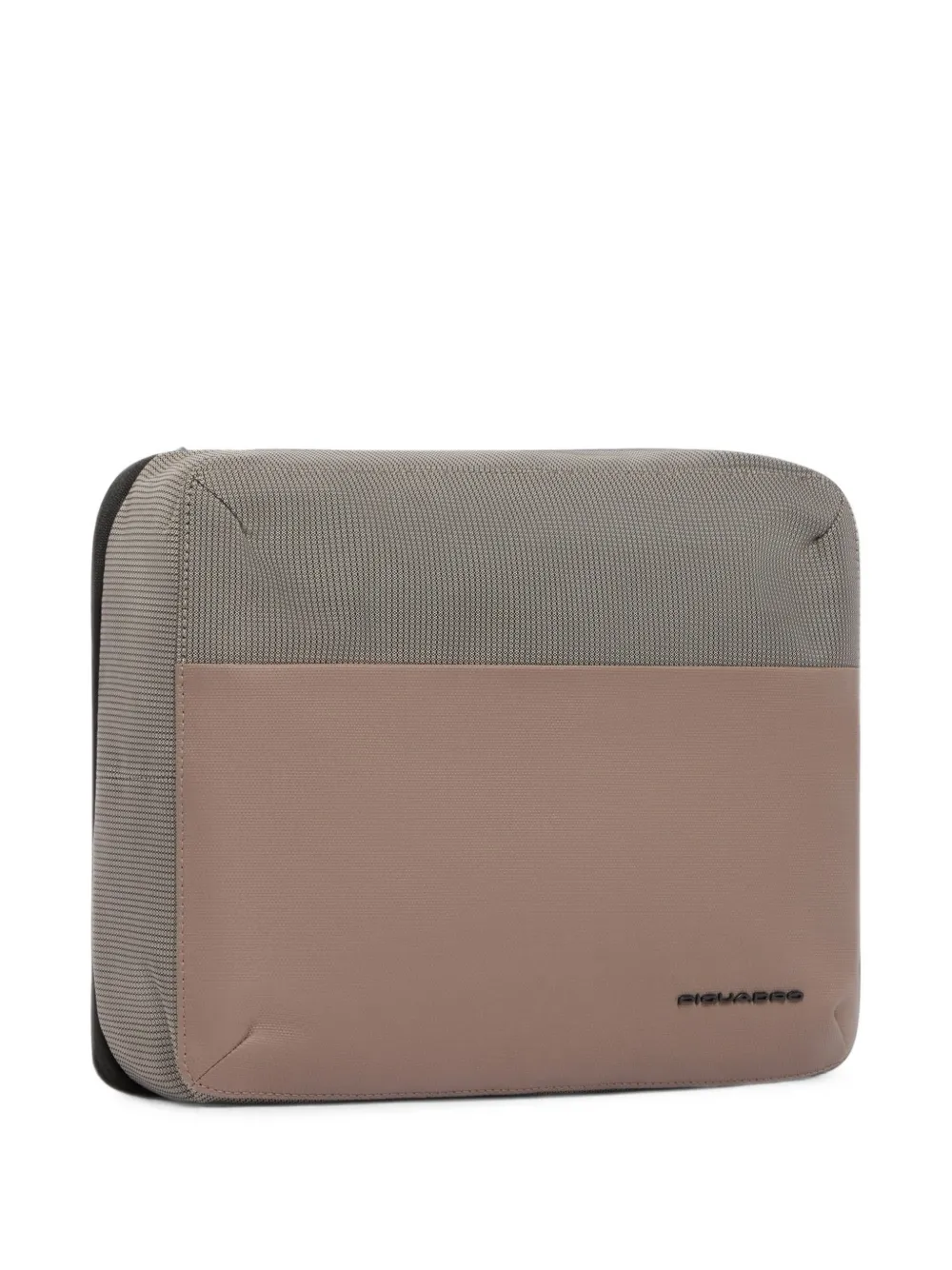 PIQUADRO Clutch met logoplakkaat Bruin