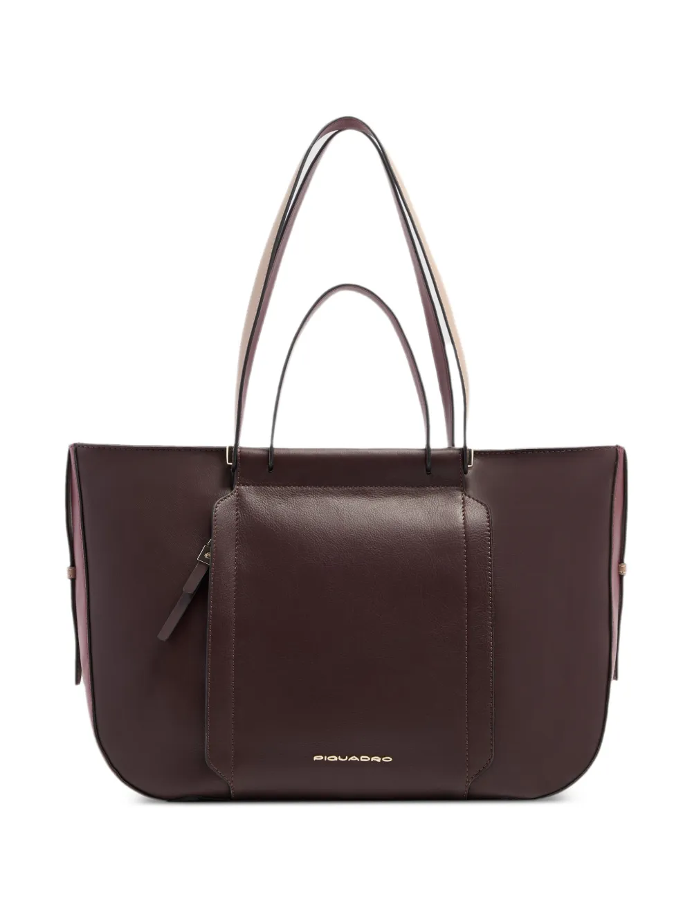PIQUADRO logo-plaque tote bag