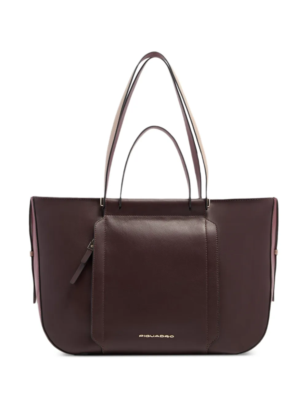 PIQUADRO logo-plaque tote bag