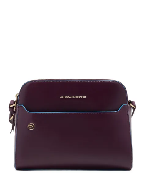PIQUADRO logo-plaque crossbody bag