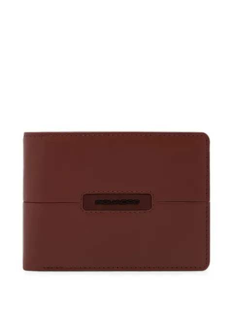 PIQUADRO Portemonnaie mit Logo-Schild