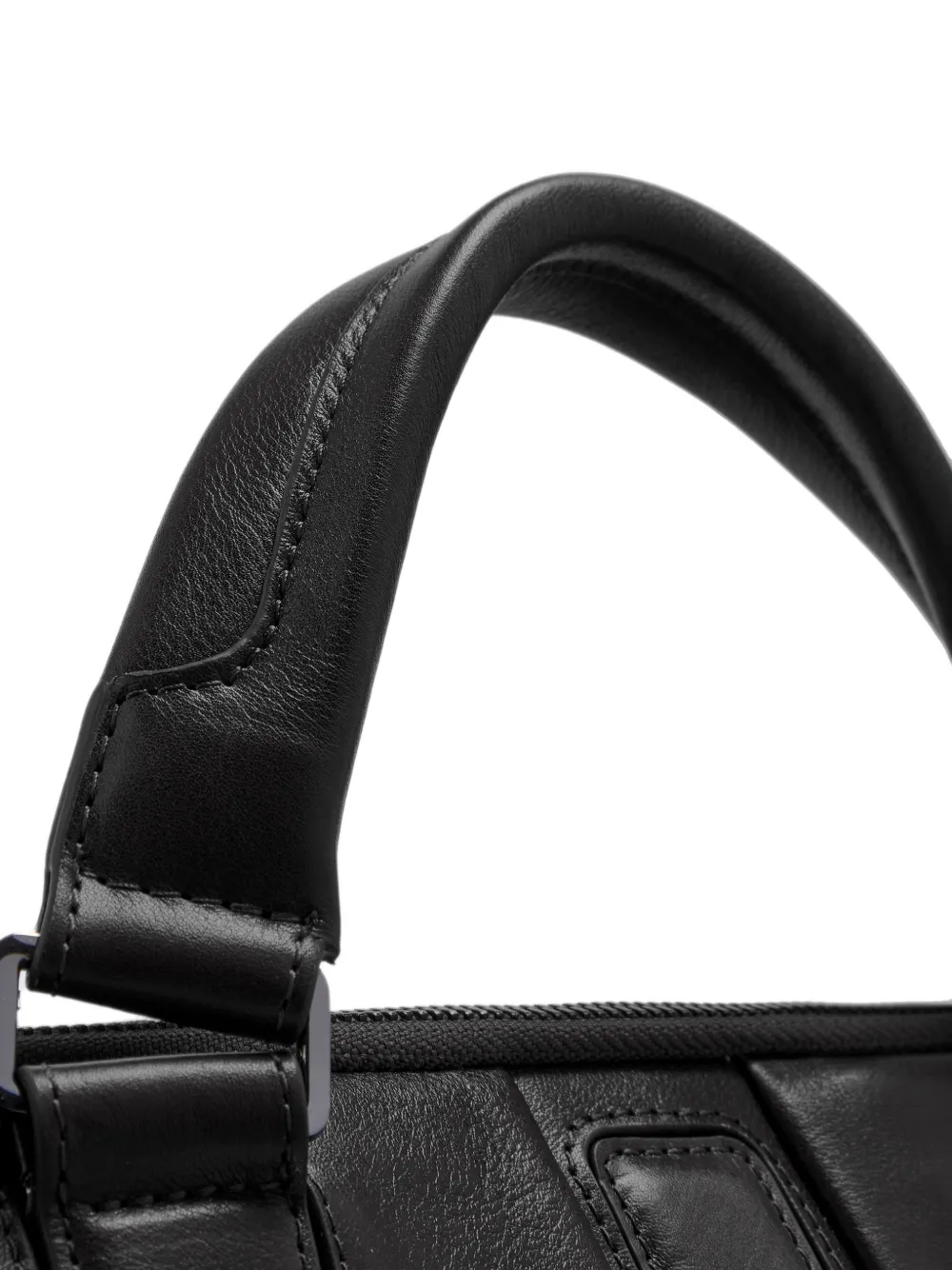 PIQUADRO Laptoptas met logoplakkaat Zwart