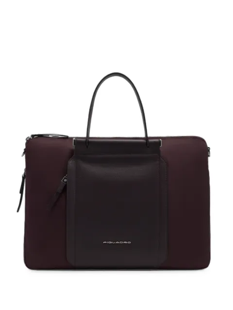 PIQUADRO expandable slim laptop bag