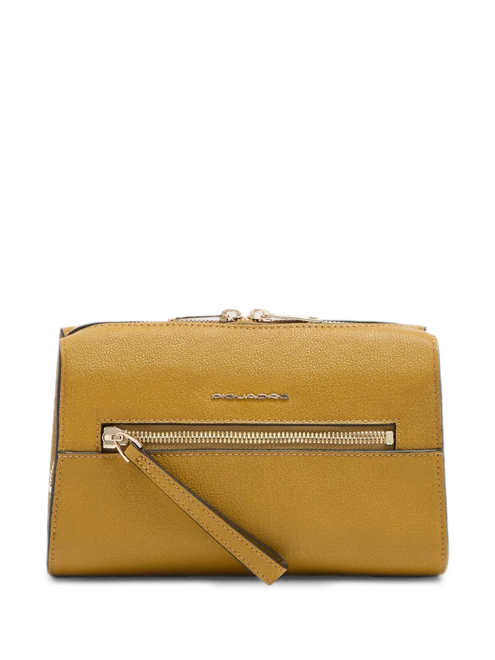 PIQUADRO Patricia logo-plaque cross body bag - Giallo