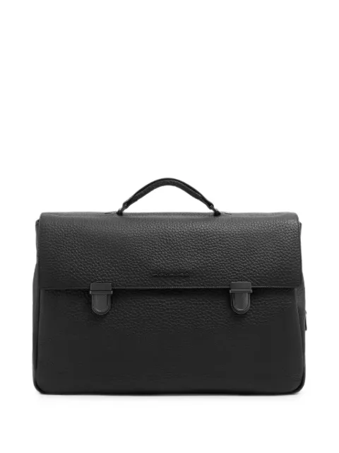 PIQUADRO grained briefcase