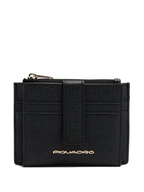 PIQUADRO Patricia grained-texture wallet