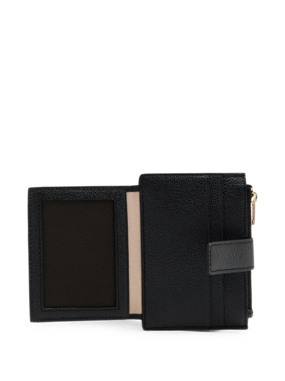 PIQUADRO Patricia grained-texture wallet Zwart
