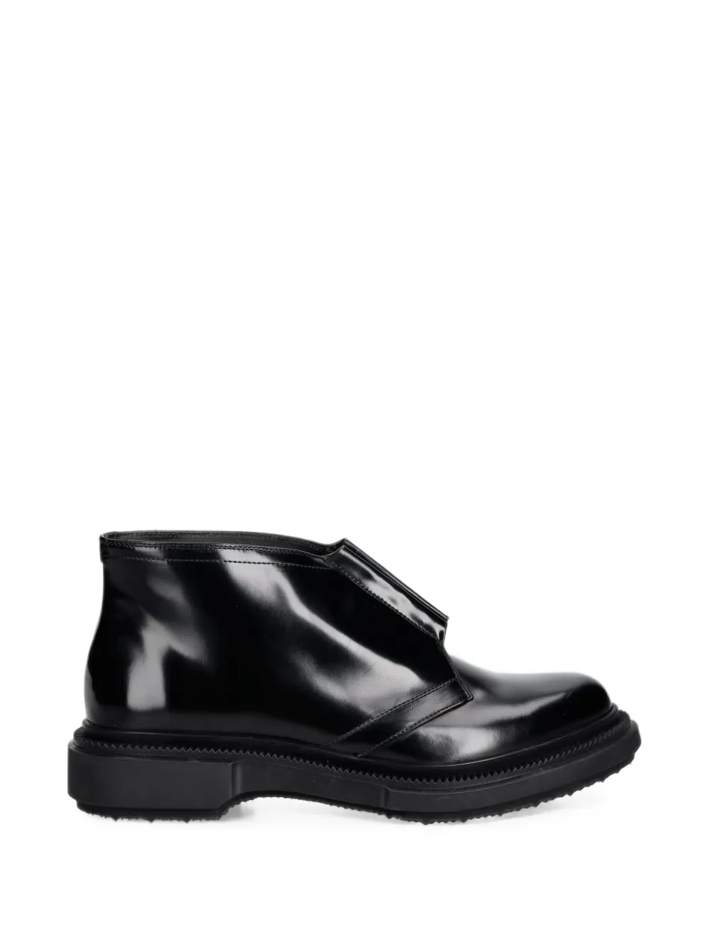 Adieu Paris Type 221 zip-front leather ankle boots