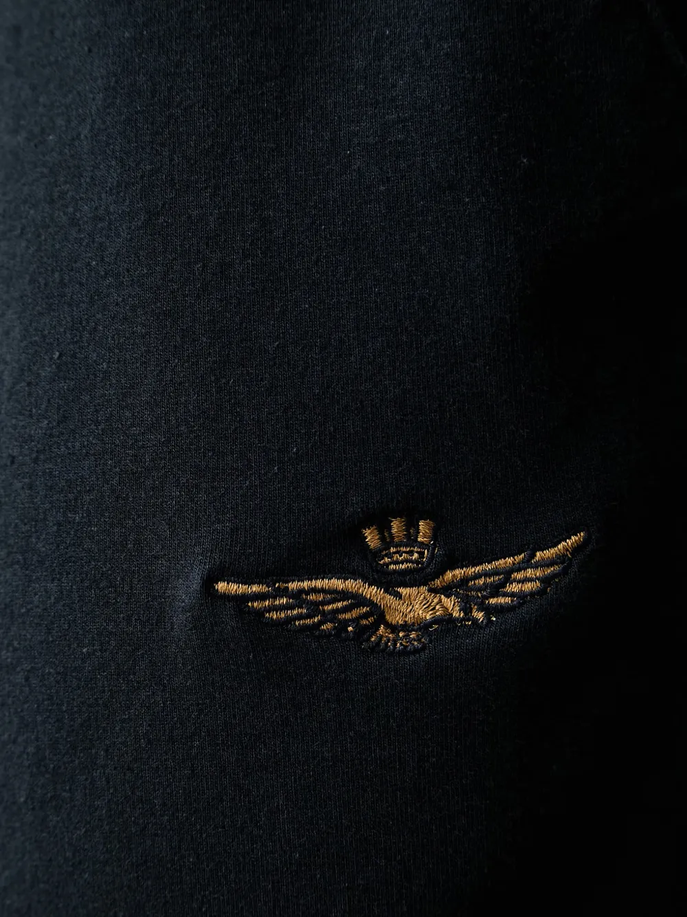 Aeronautica Militare Trainingsbroek met geborduurd logo Blauw