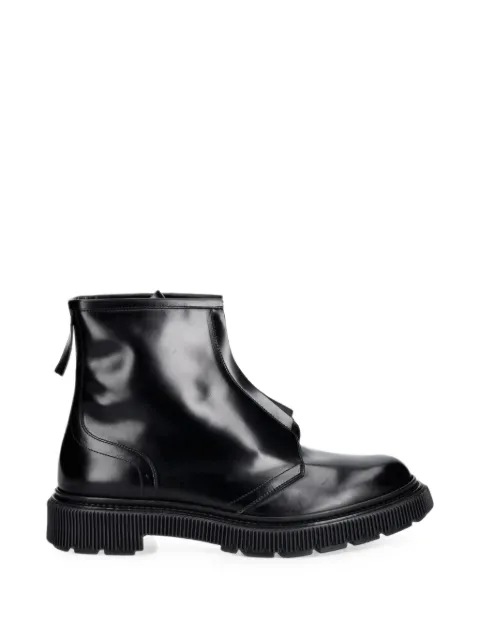 Adieu Paris front-zip ankle boots