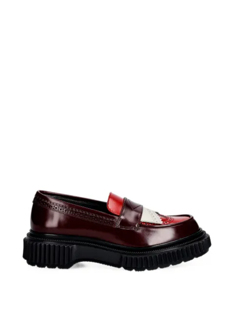 Adieu Paris brogue-detail leather loafers