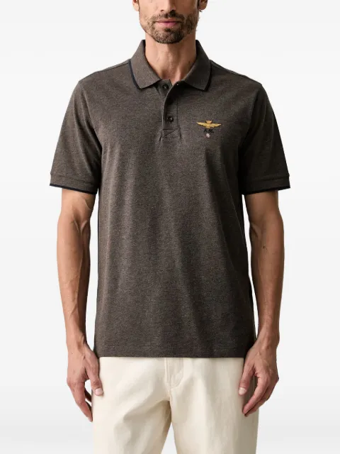 Aeronautica Militare polo con logo bordado