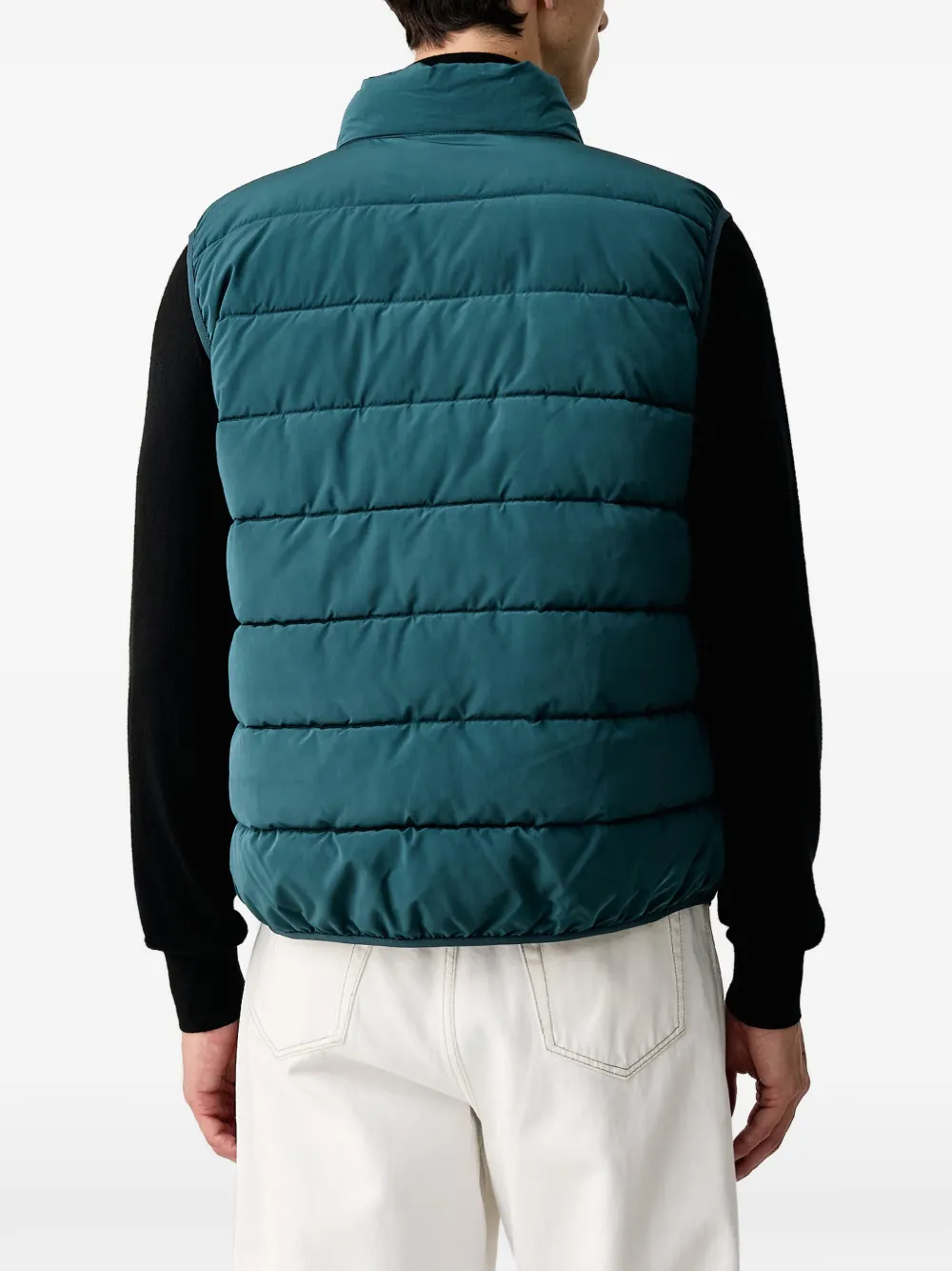 Aeronautica Militare Frecce Tricolori gewatteerde bodywarmer Groen