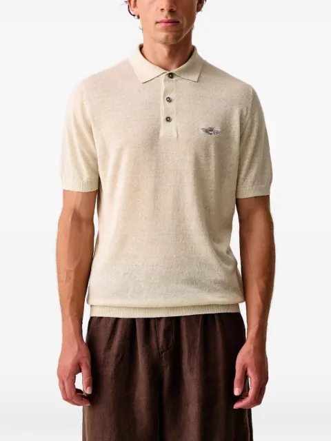 Aeronautica Militare polo con logo bordado