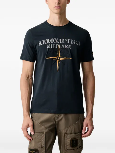 Aeronautica Militare logo-embroidered T-shirt