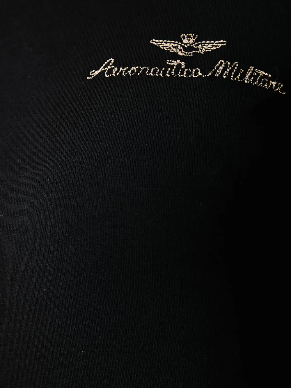Aeronautica Militare T-shirt met lange mouwen Zwart