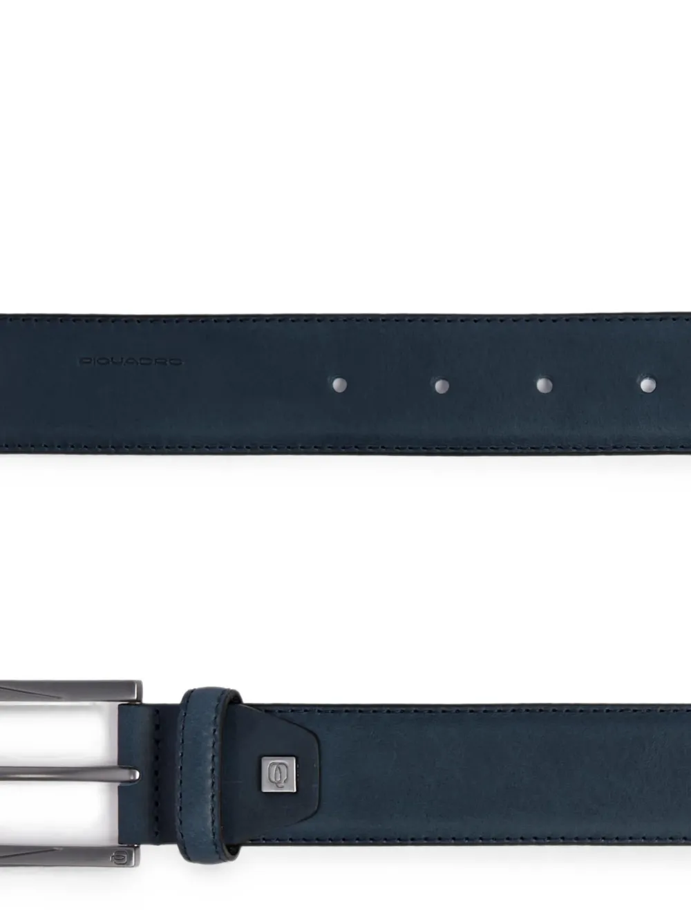 PIQUADRO In Italië gemaakte riem met tonggesp Blauw