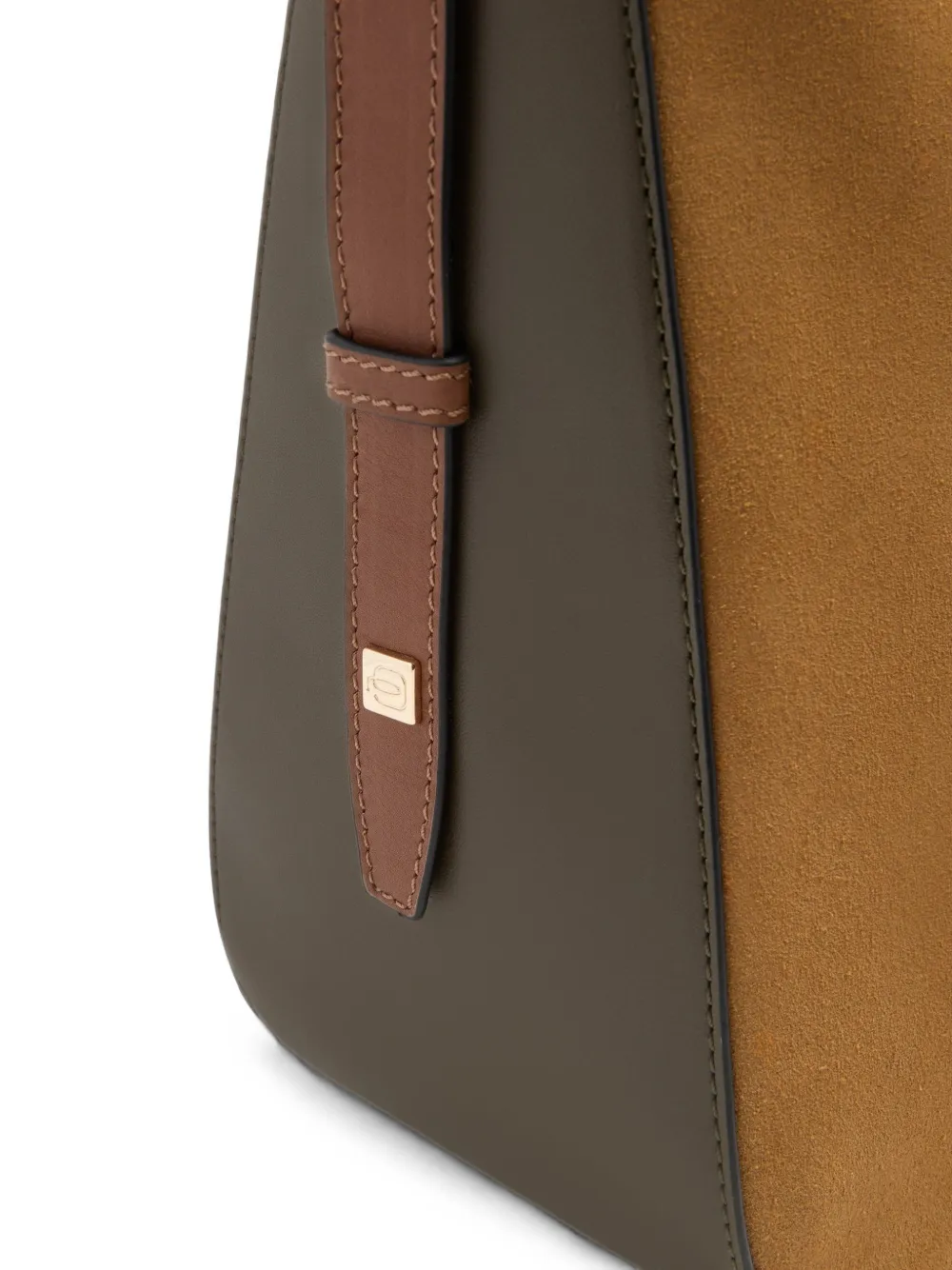 PIQUADRO Laptoptas met logoplakkaat Bruin