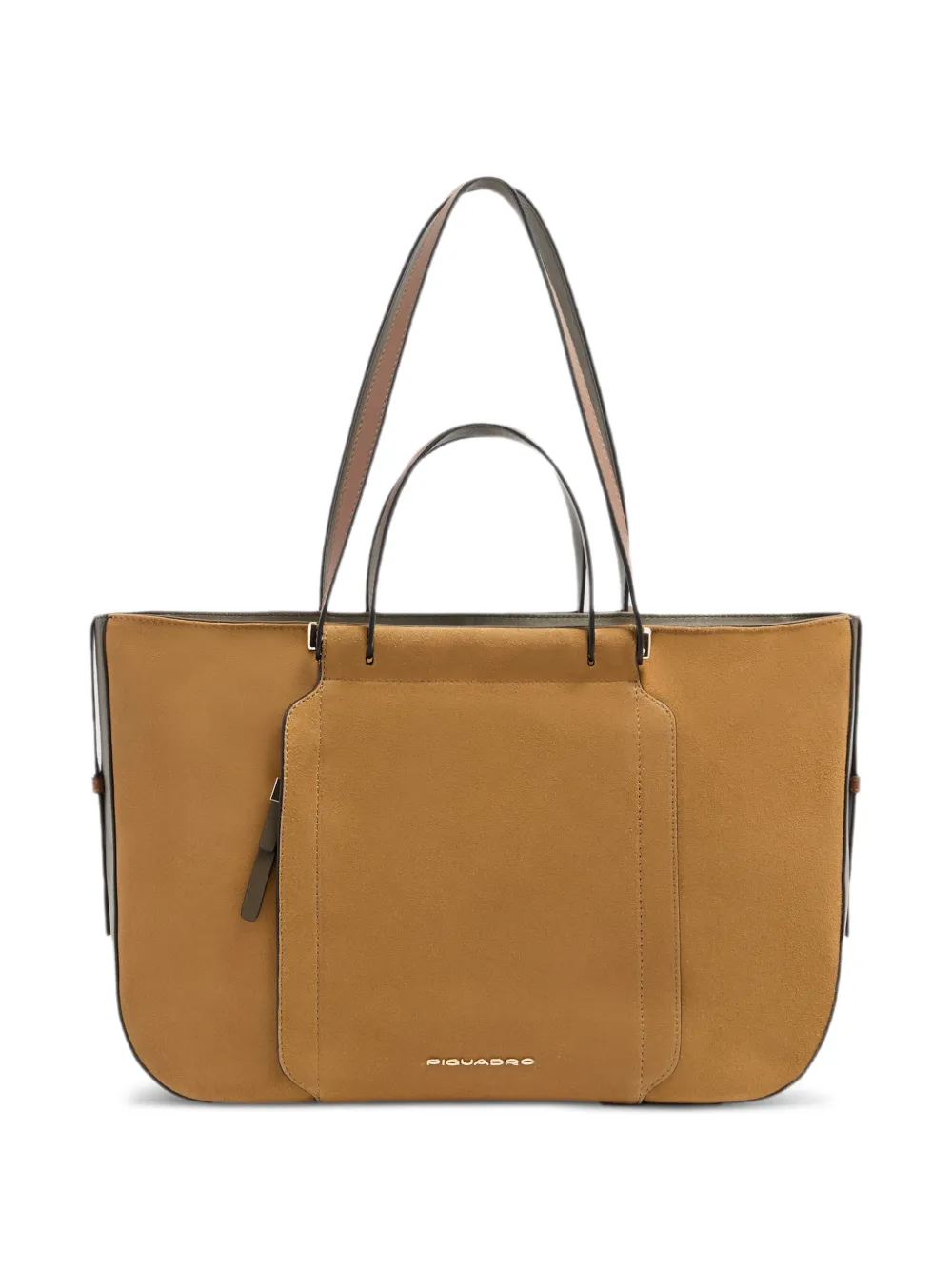 PIQUADRO logo-plaque laptop tote bag