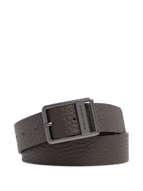PIQUADRO Materia grained-texture belt
