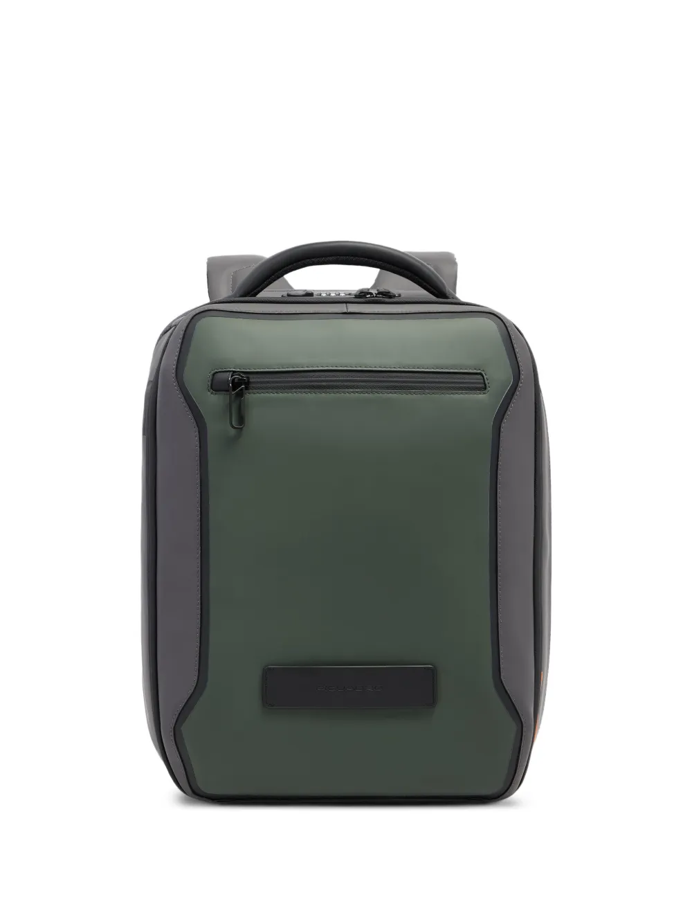PIQUADRO logo-patch expandable backpack