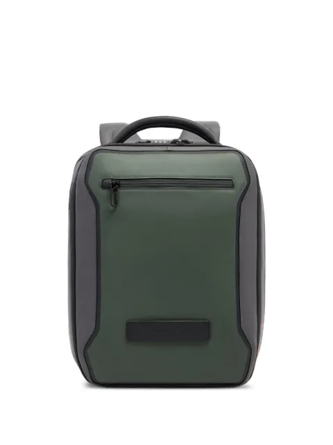 PIQUADRO logo-patch expandable backpack