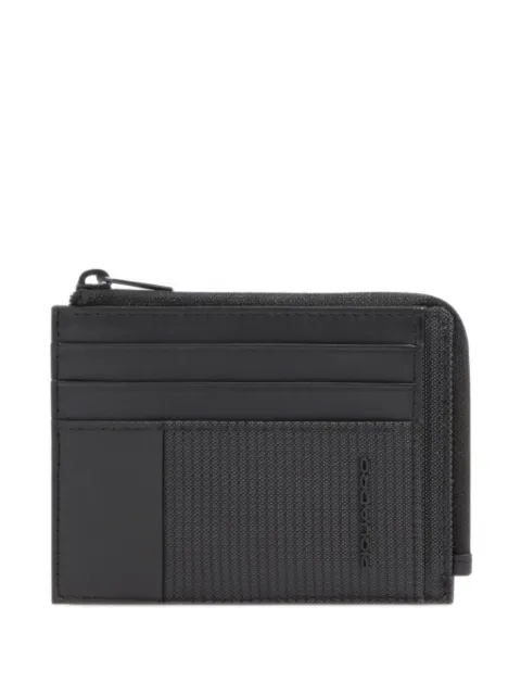 PIQUADRO Kartenetui mit Logo-Print