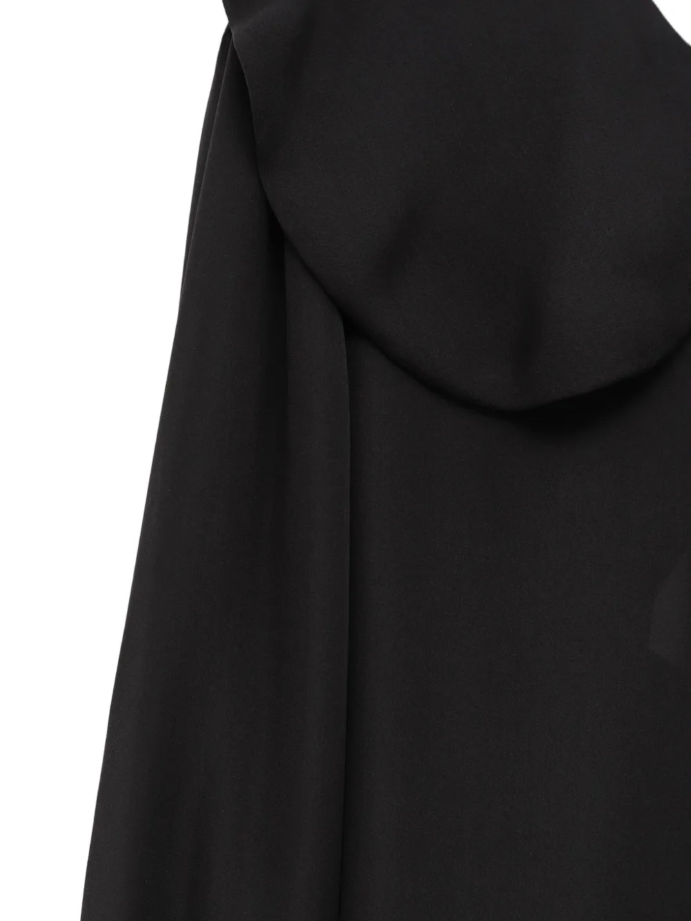 Comme Des Garçons oversized-collar button-up shirt Zwart