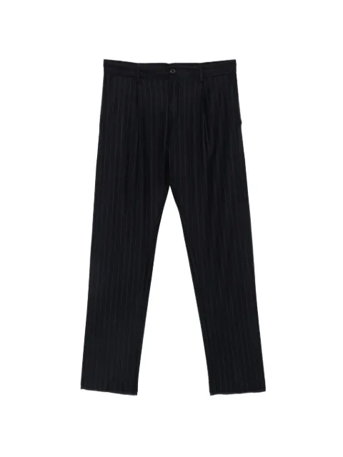 Paul & Shark pinstripe-pattern pleated trousers