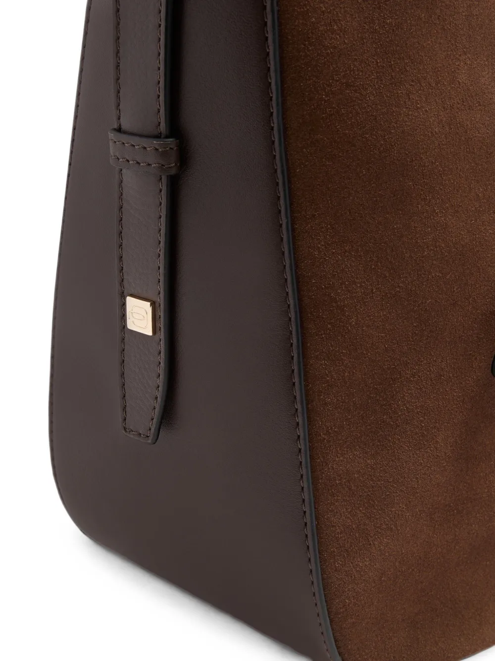 PIQUADRO Laptoptas met vlakken Bruin