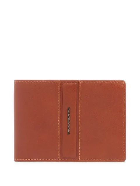 PIQUADRO logo-plaque wallet