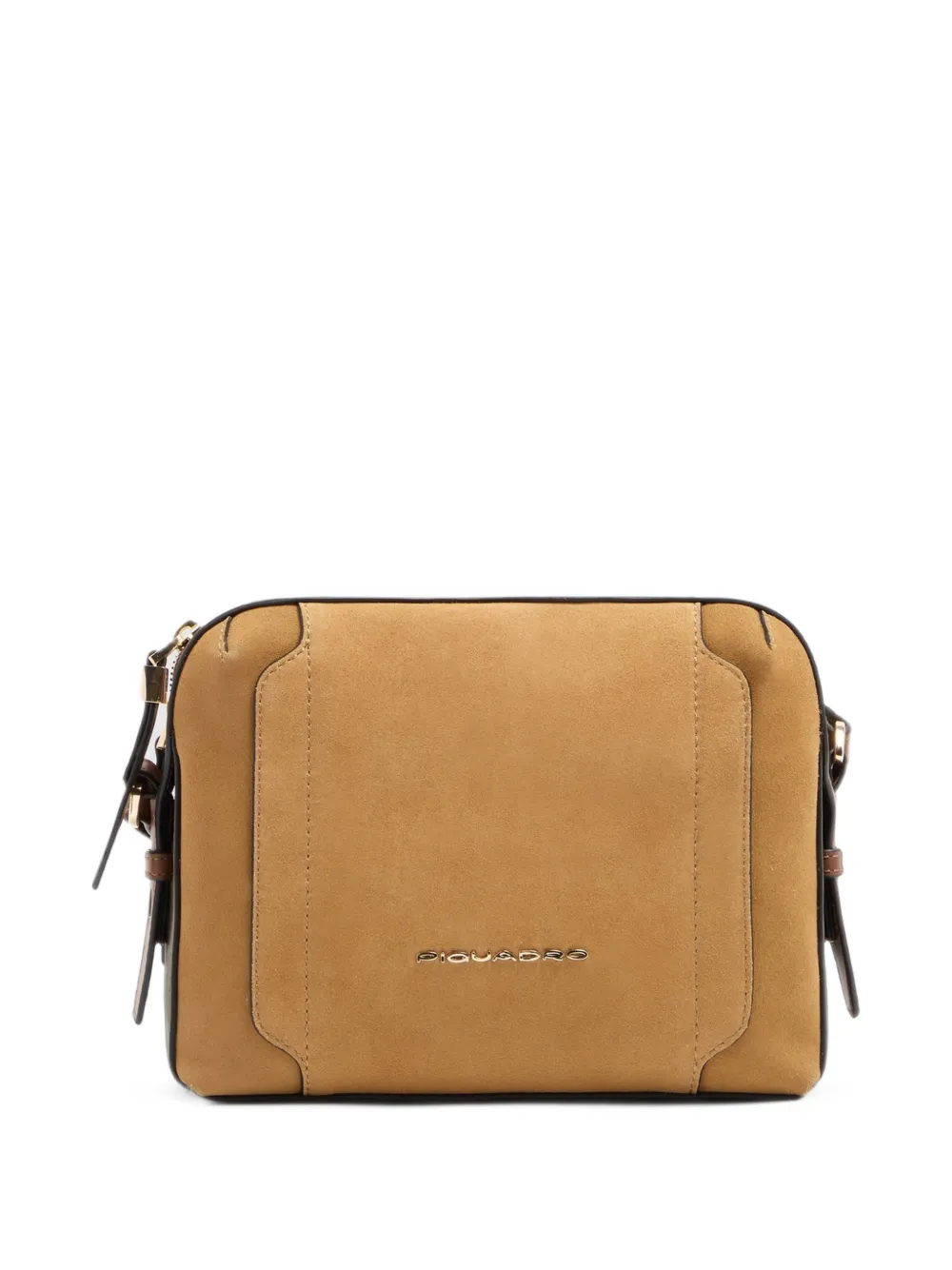 PIQUADRO Crossbodytas met logoplakkaat Bruin