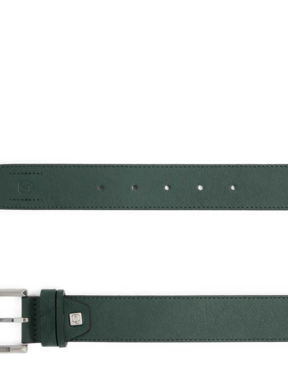 PIQUADRO Leren gespriem Groen