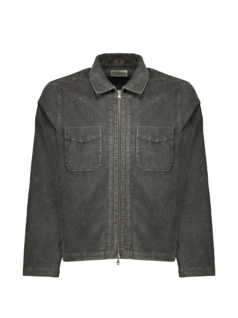 Officine Generale corduroy zip-up jacket