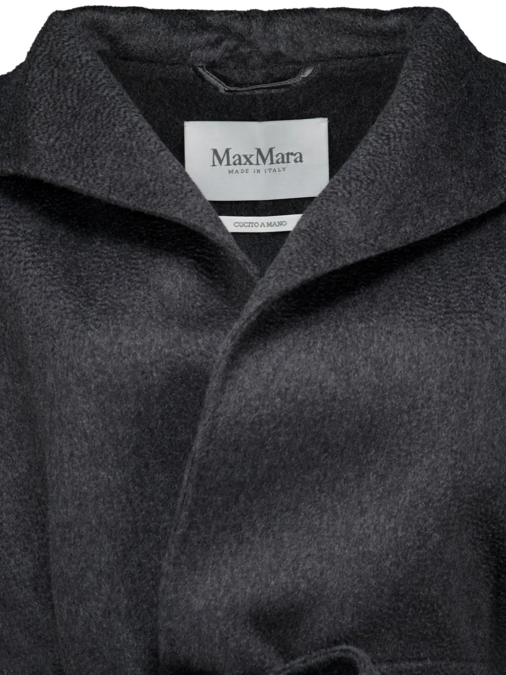 Max Mara Jas met ceintuur Grijs