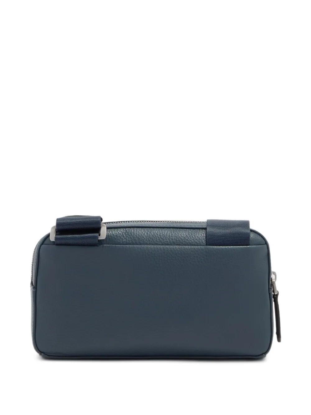 PIQUADRO Messengertas met logoplakkaat Blauw