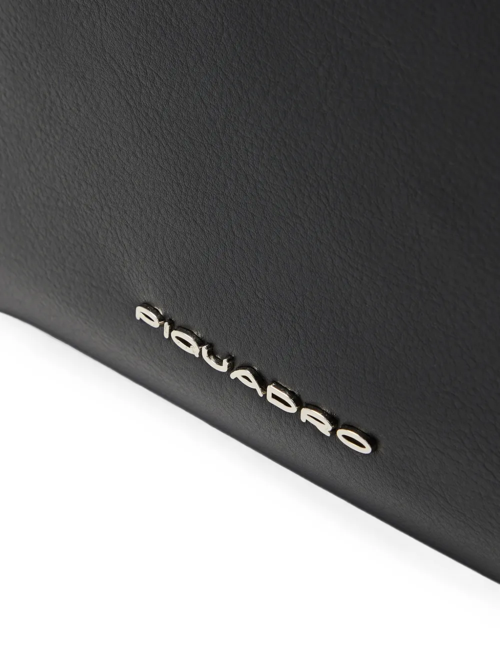 PIQUADRO Heuptas met logoplakkaat Zwart