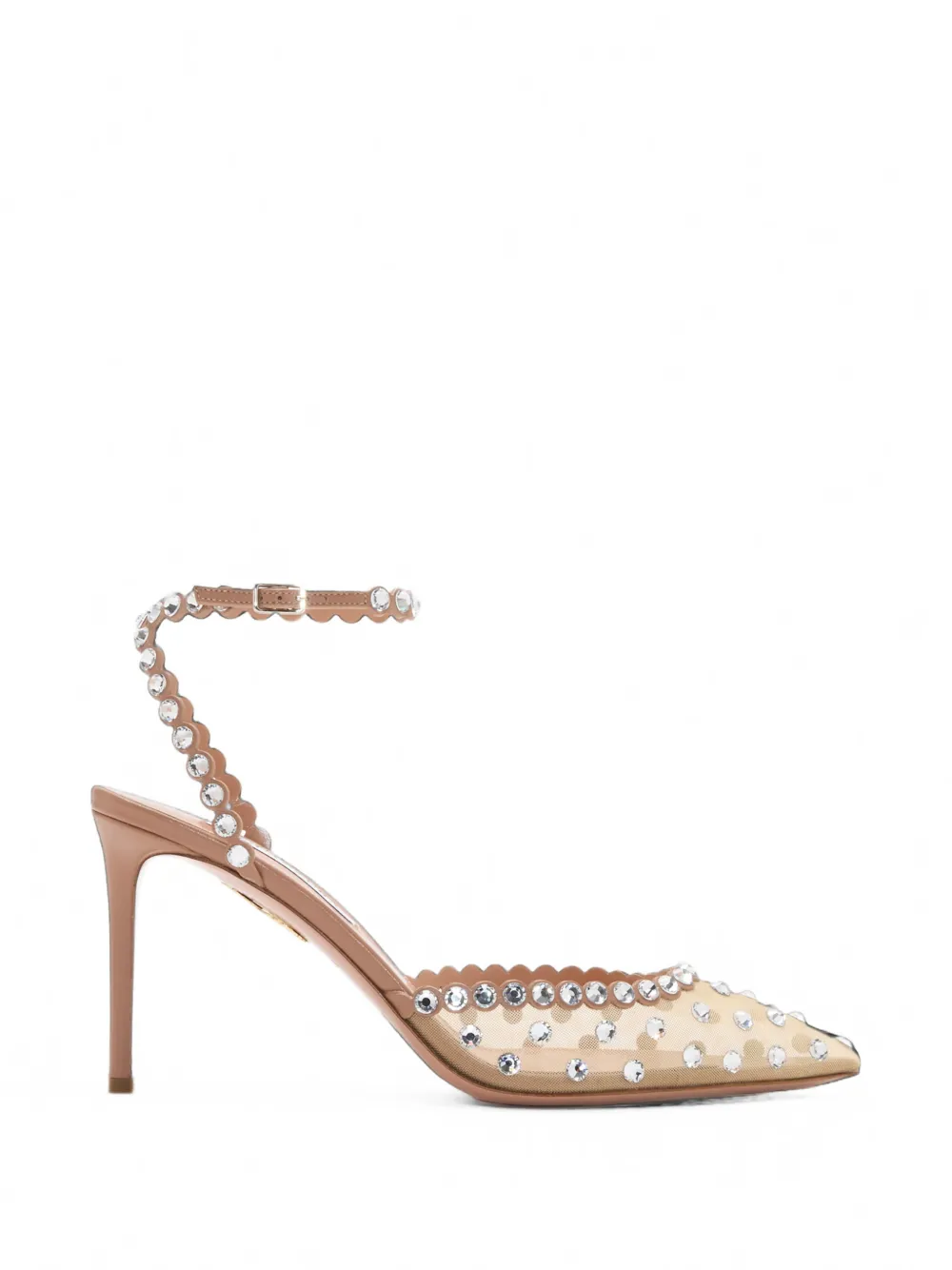 Aquazzura Tequila crystal-embellished pumps