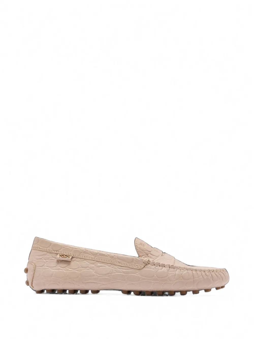 Tod's Gommino croc-effect loafers