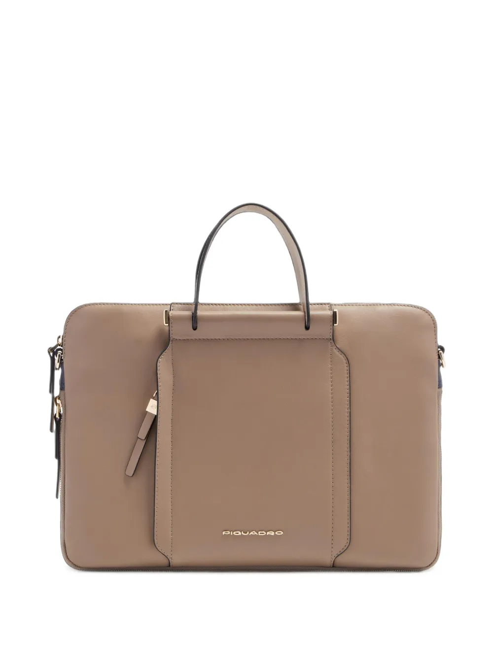 PIQUADRO Uitbreidbare 14-inch laptoptas Bruin