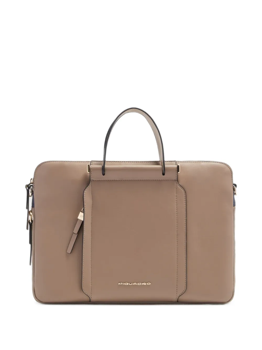 PIQUADRO Uitbreidbare 14-inch laptoptas Bruin