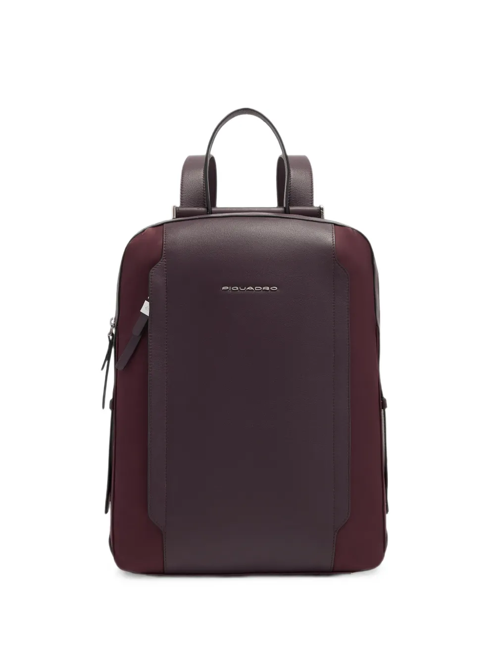 PIQUADRO Lyra logo-plaque backpack Rood