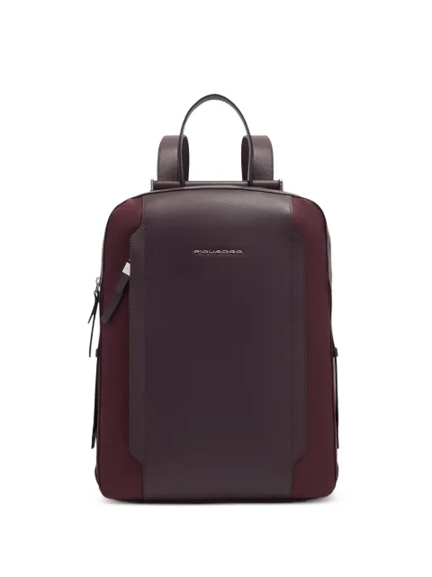 PIQUADRO Lyra logo-plaque backpack