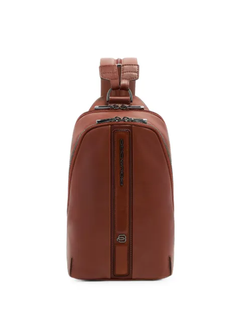 PIQUADRO logo-plaque convertible backpack