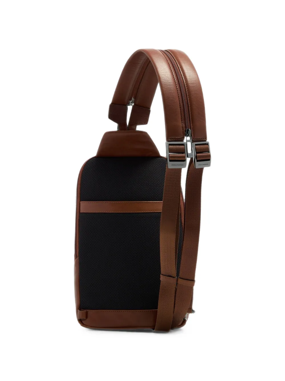 PIQUADRO Multifunctionele rugzak met logo-plakkaat Bruin