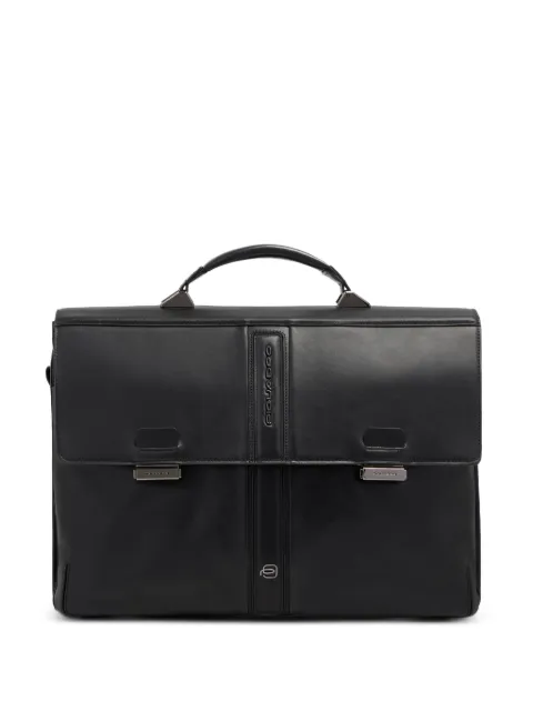PIQUADRO logo-plaque briefcase
