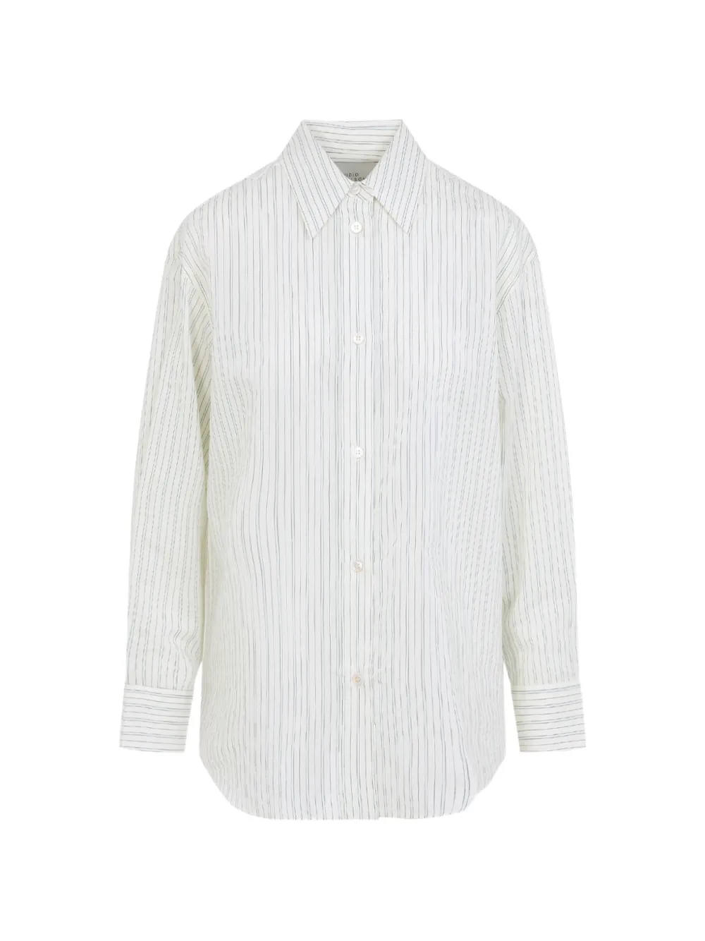 Studio Nicholson Rouen striped shirt - Blanc Studio Nicholson Rouen striped shirt - Blanc